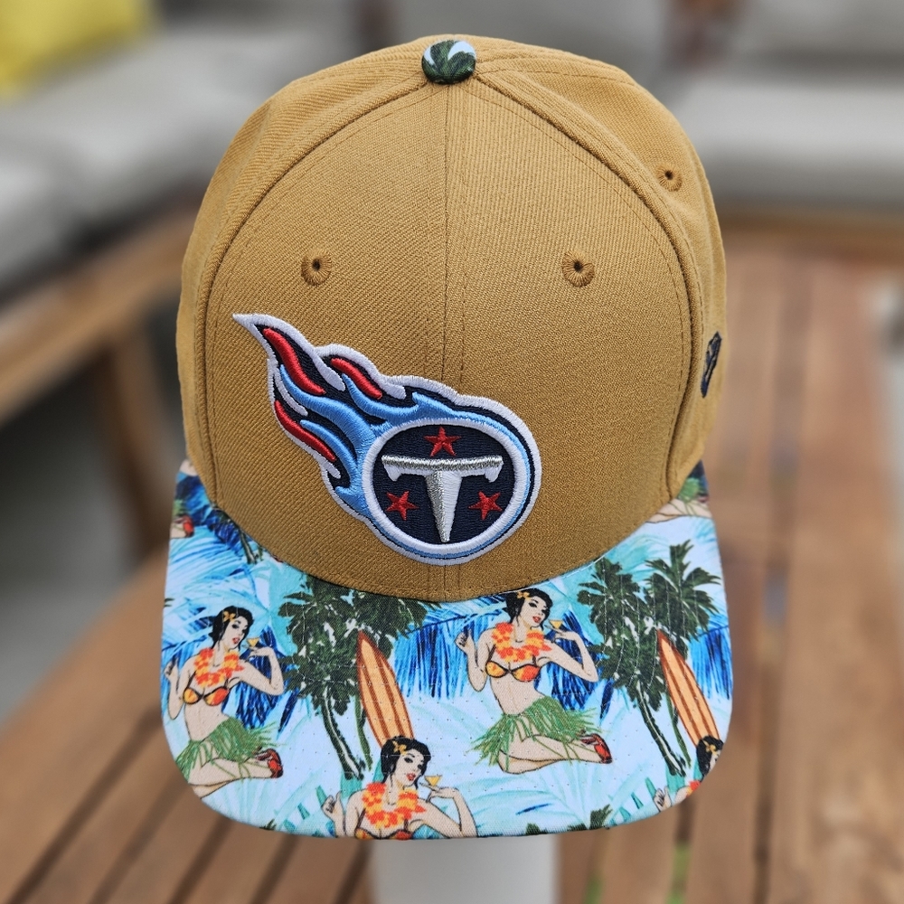 Tennessee Titans Hawaiian Print Hat